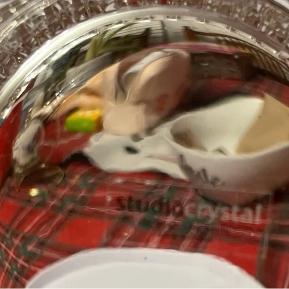 Vintage Studio Crystal Glass Candy Dish Bowl - Picture 4 of 4